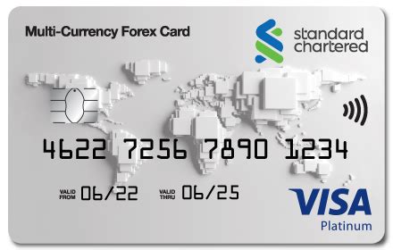 standard chartered multi currency card balance